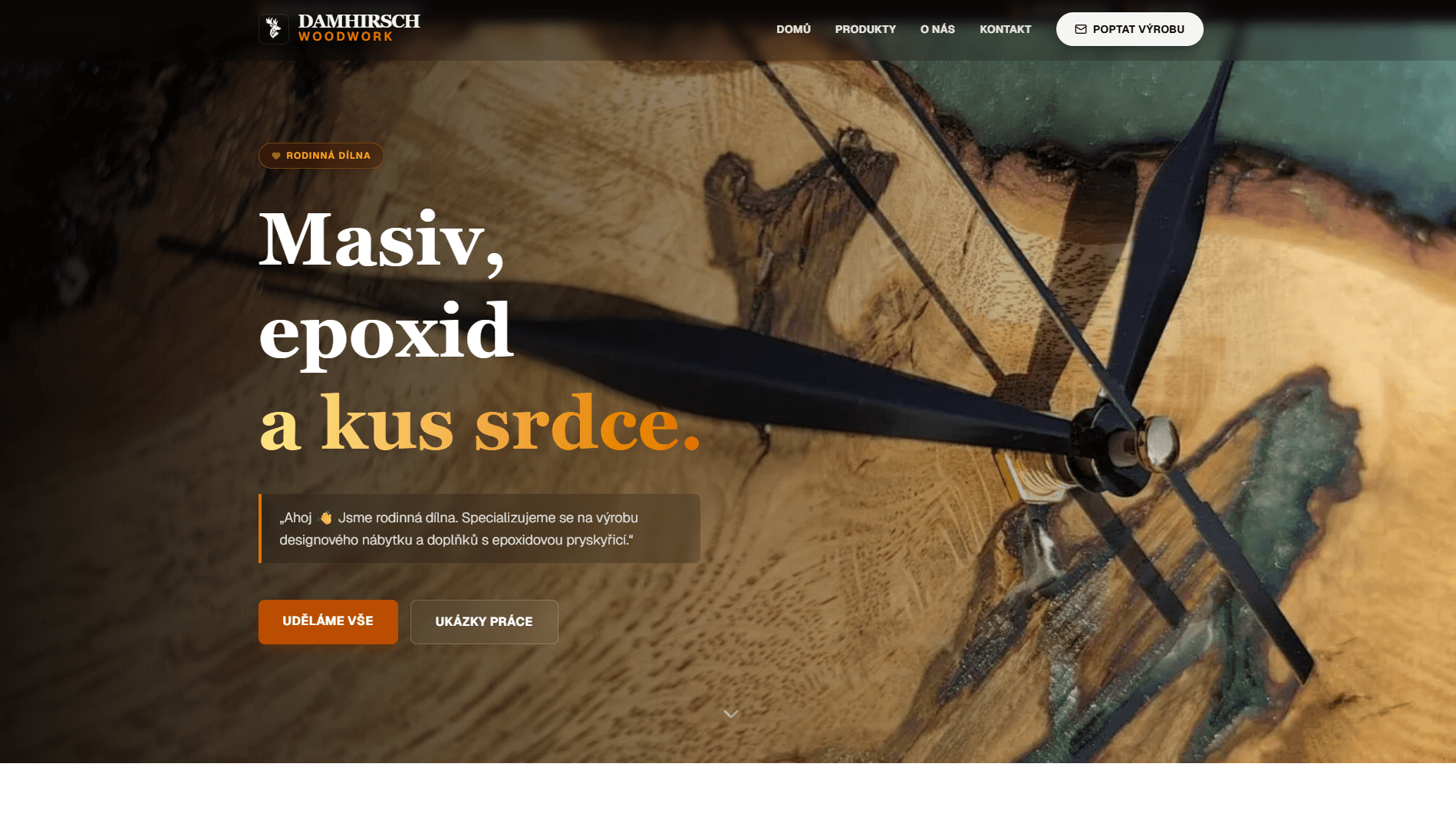 Damhirsch – Digitální showroom